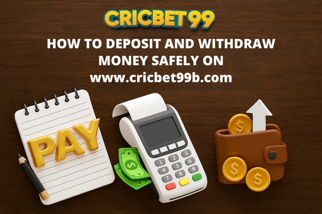 How to Deposit and Withdraw Money Safely on CricBet99